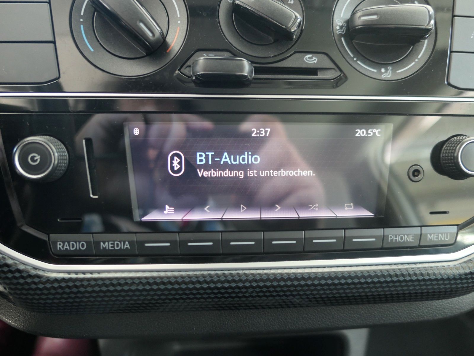 Fahrzeugabbildung Volkswagen up! Move  1.Hand*Klima*el. FH* Rückfahrkamera