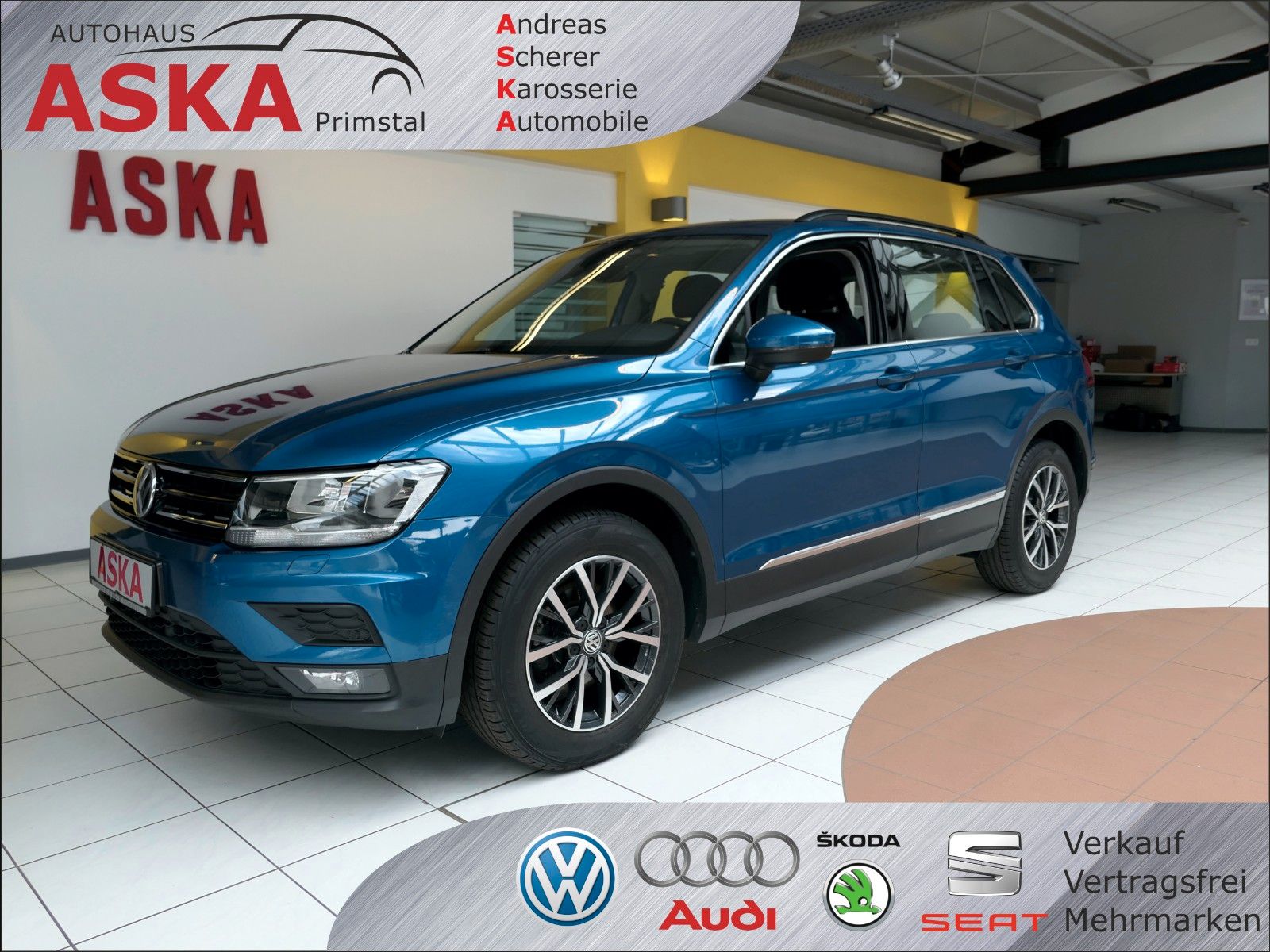 Volkswagen Tiguan Comfortline 2.0 TDI DSG 150 PS Navi ACC